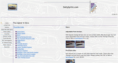 Desktop Screenshot of dollysprint.com