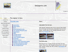 Tablet Screenshot of dollysprint.com